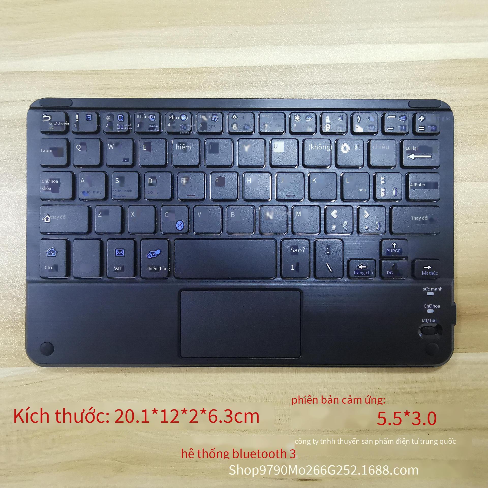 Phong cách mới nhất Tiefeng bàn phím bluetooth không dây chuột máy tính bảng bao da bàn phím bluetooth chuột với bàn phím touchpad