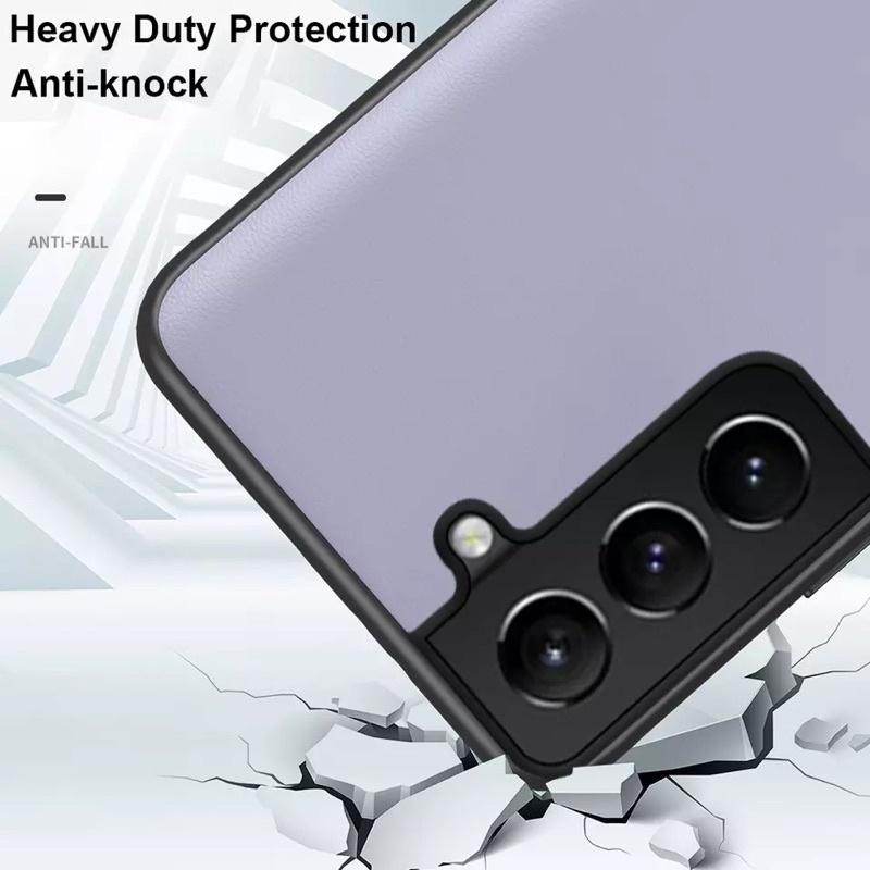 Ốp lưng dành cho Galaxy Z Fold 3 giả da thời trang