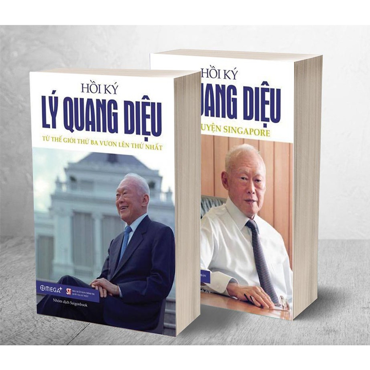 Tủ Sách Hay Về Nhà Kiến Tạo Quốc Gia Kiệt Xuất: Combo 2 tập Hồi Ký Lý Quang Diệu (Câu Chuyện Singapore + Từ Thế Giới Thứ Ba Vươn Lên Thứ Nhất); Tặng Kèm BookMark