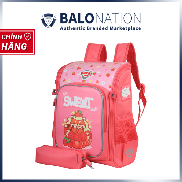 Balo Học Sinh Tiểu Học SAKOS KID BINGO - Hàng Chính Hãng