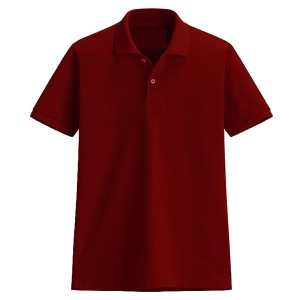 Áo thun Polo trơn nam có cổ Phúc An 2033 có size lớn