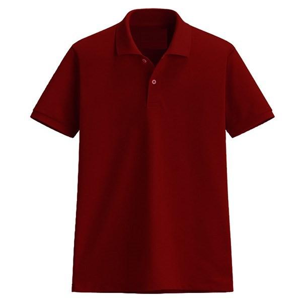 Áo thun Polo trơn nam có cổ Phúc An 2033 có size lớn (over size)