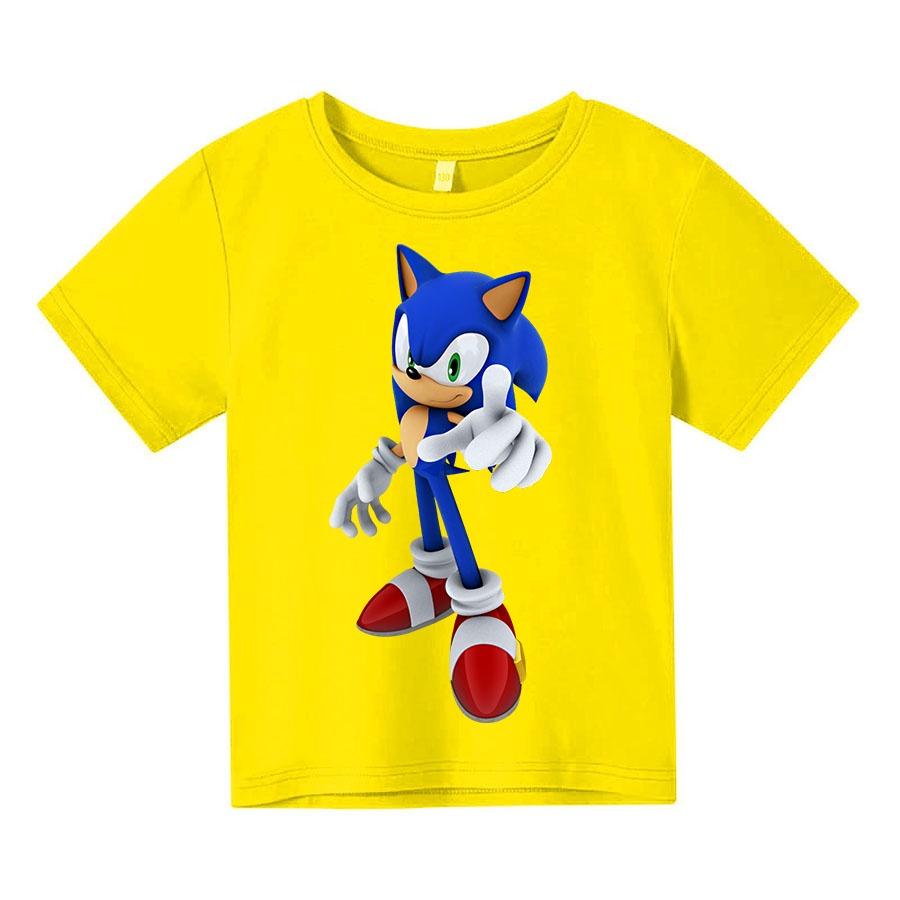 Áo thun trẻ em Sonic 4 Có size người lớn, King Cotton