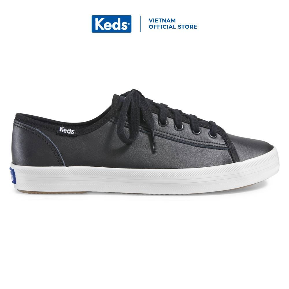 Giày Keds Nữ- Kickstart Leather Black- KD056770