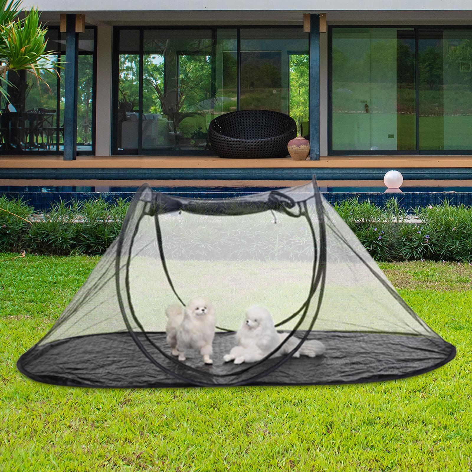 Pet Tent Houses Fence Foldable Cat Tent Playpen for Small Animals Cats Bunny