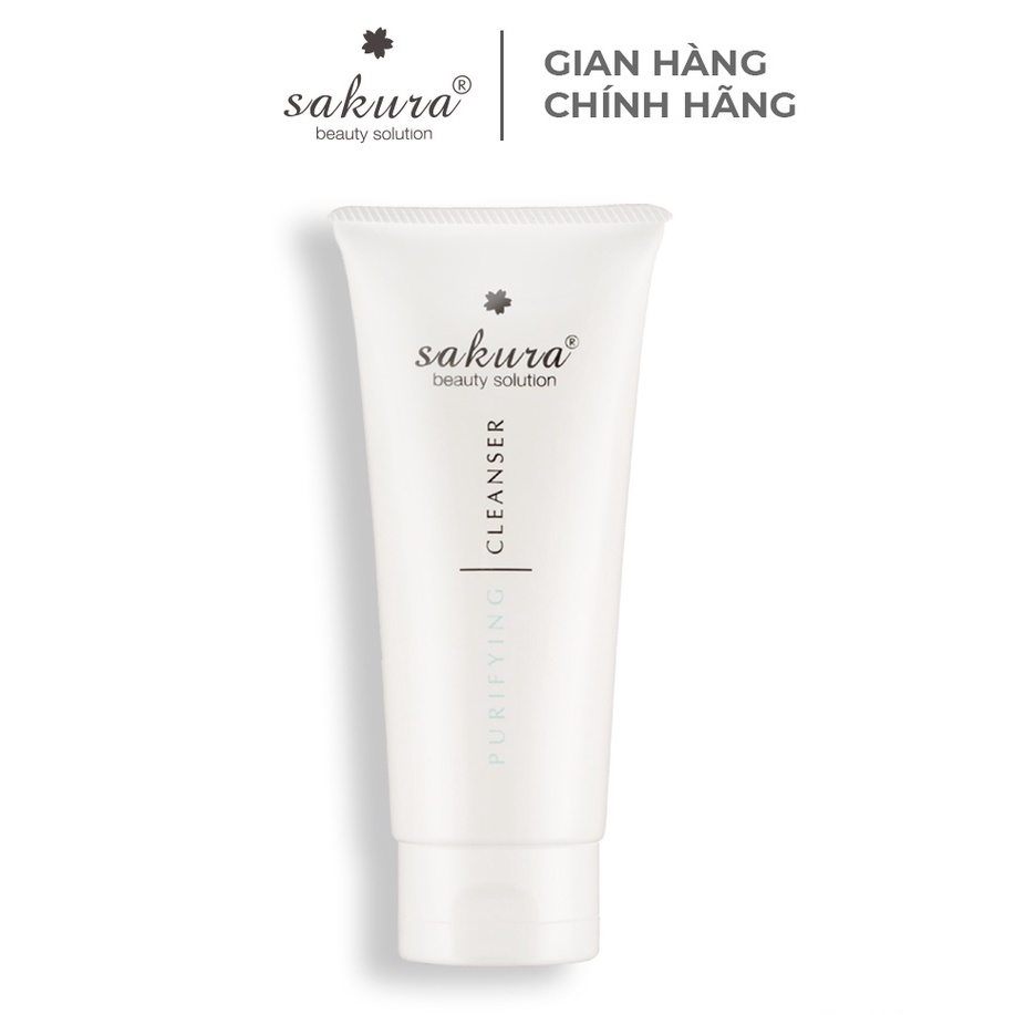 Sữa Rửa Mặt Dầu Mụn Sakura Purifying Cleanser (100ml)