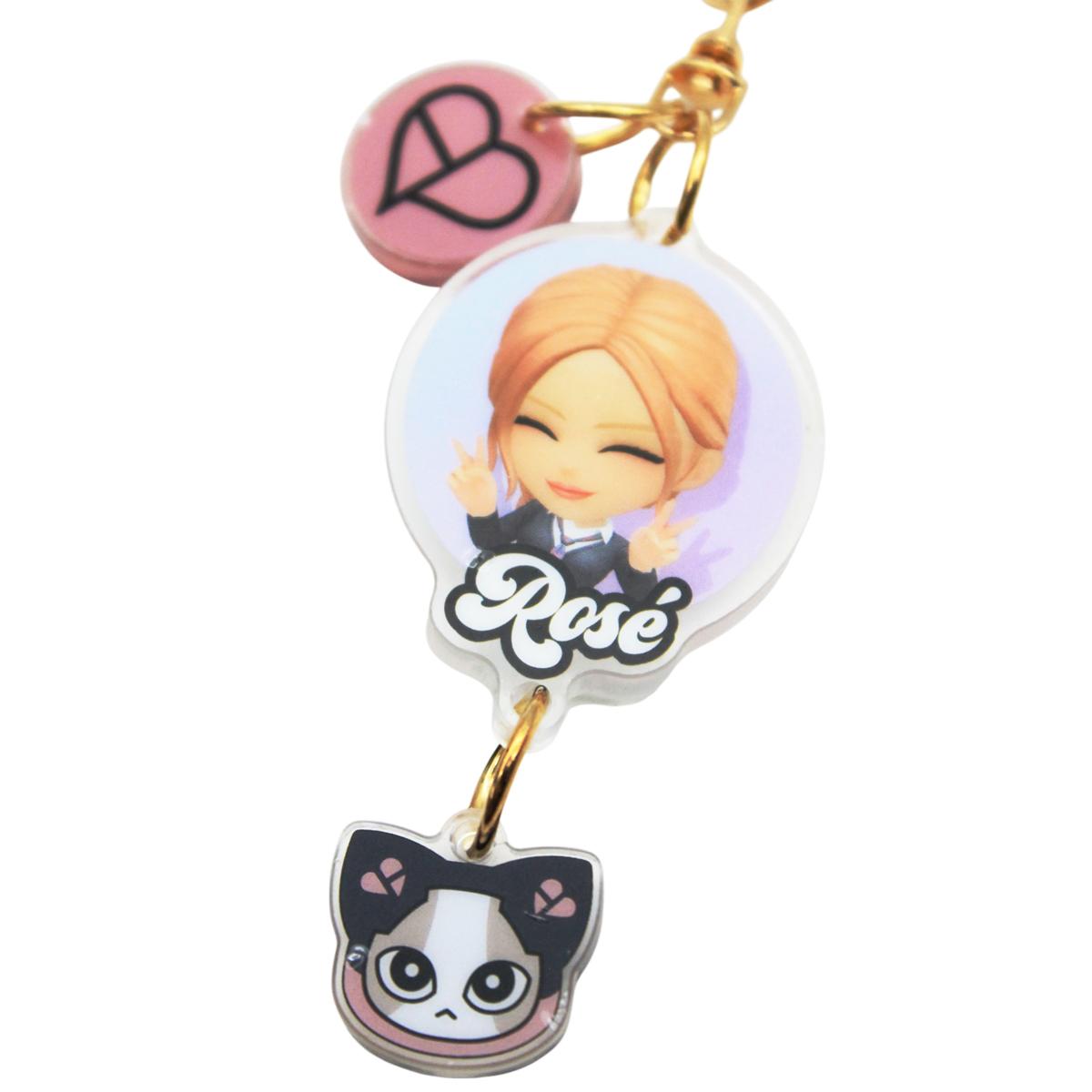 Combo Bộ 4 Móc Khoá Trang Trí BlackPink The Game - BPTG-2403017 - Đủ Thành Viên