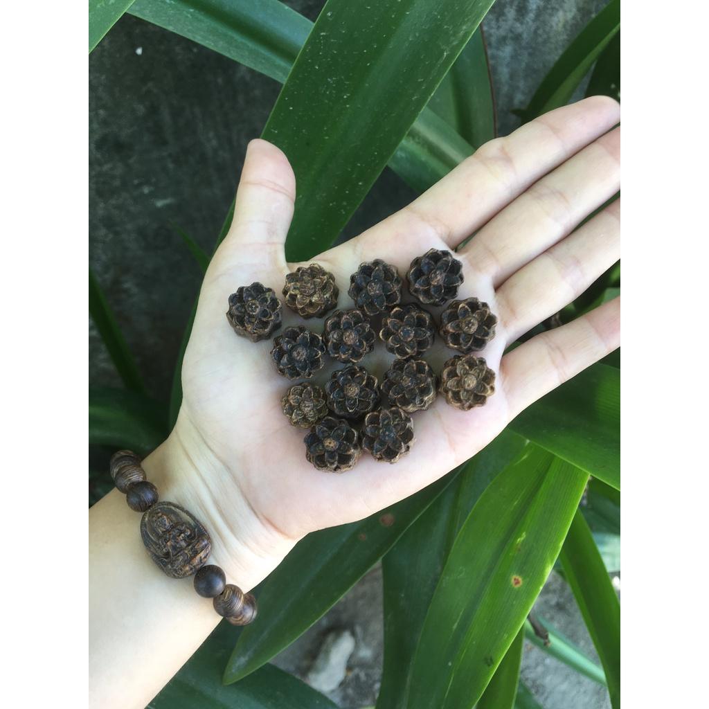 Charm sen mix vòng - trầm hương sánh chìm