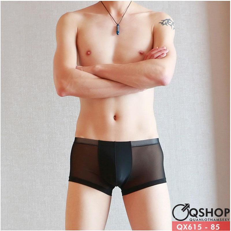 QUẦN LÓT BOXER NAM THUN LẠNH QX615