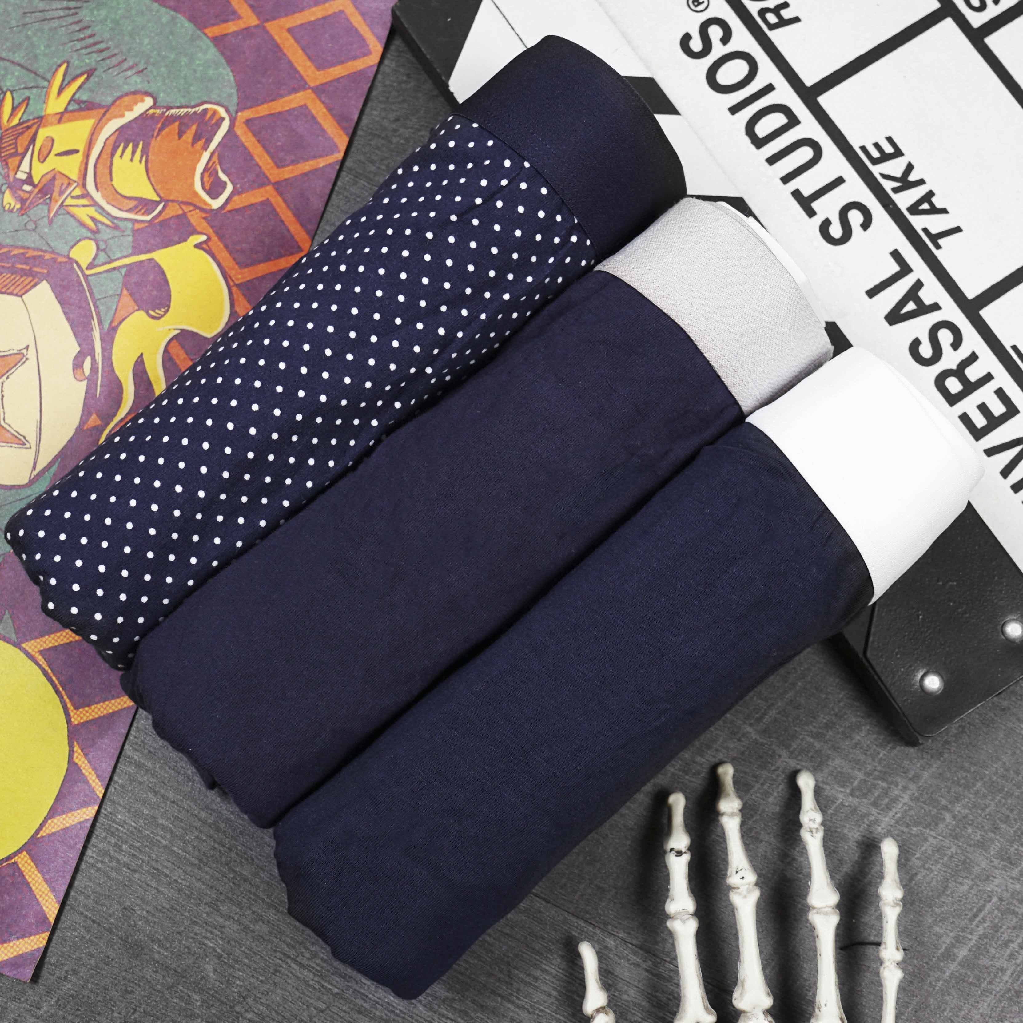 Combo 3 Quần Boxer Cotton 100% - Trơn và họa tiết