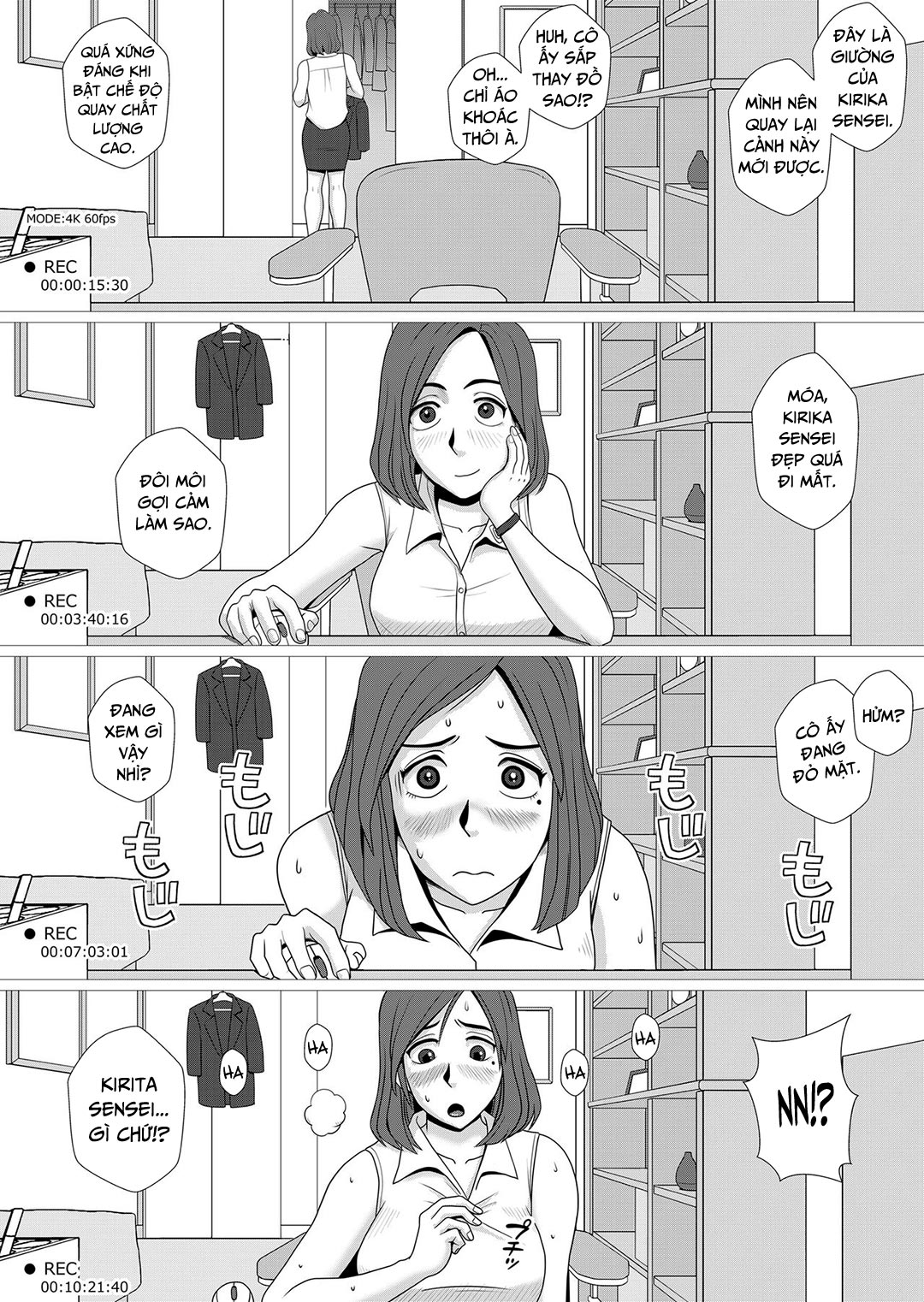 cô giáo quên tắt webcam chapter 0 4