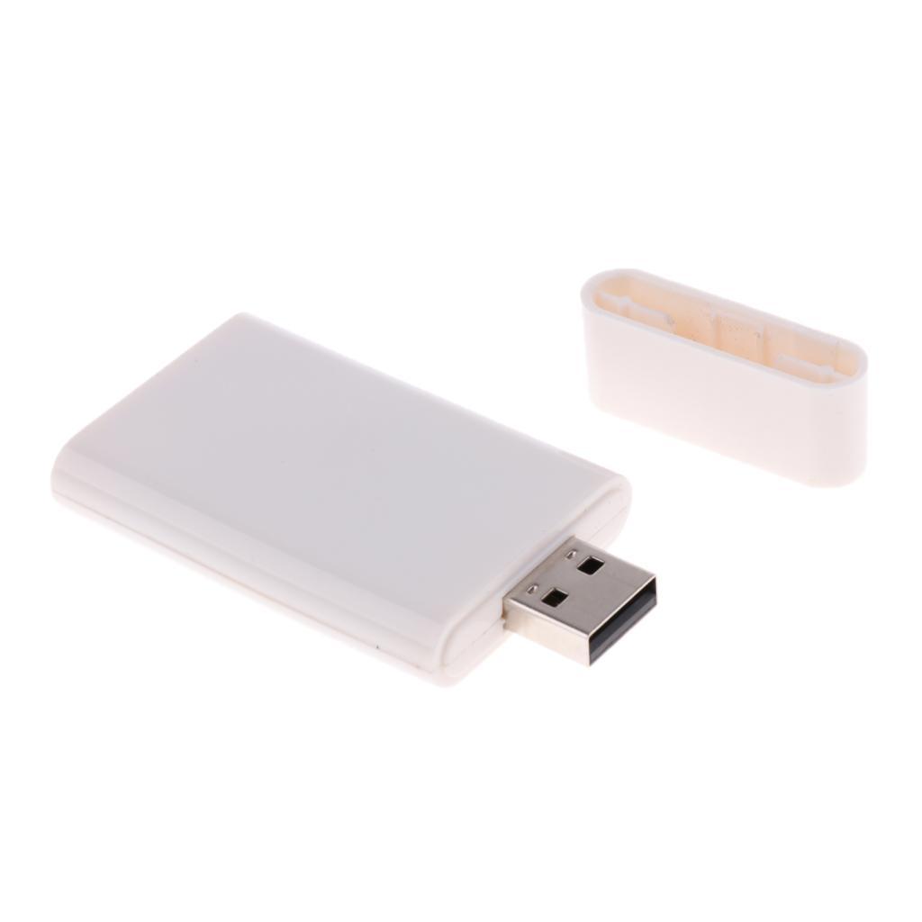 RF 2.4GHz Wireless Presenter USB Remote Control Presentation Pointer White