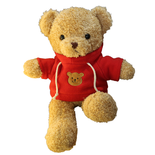 Gấu bông mặc áo cute 30cm, giao màu ngẫu nhiên
