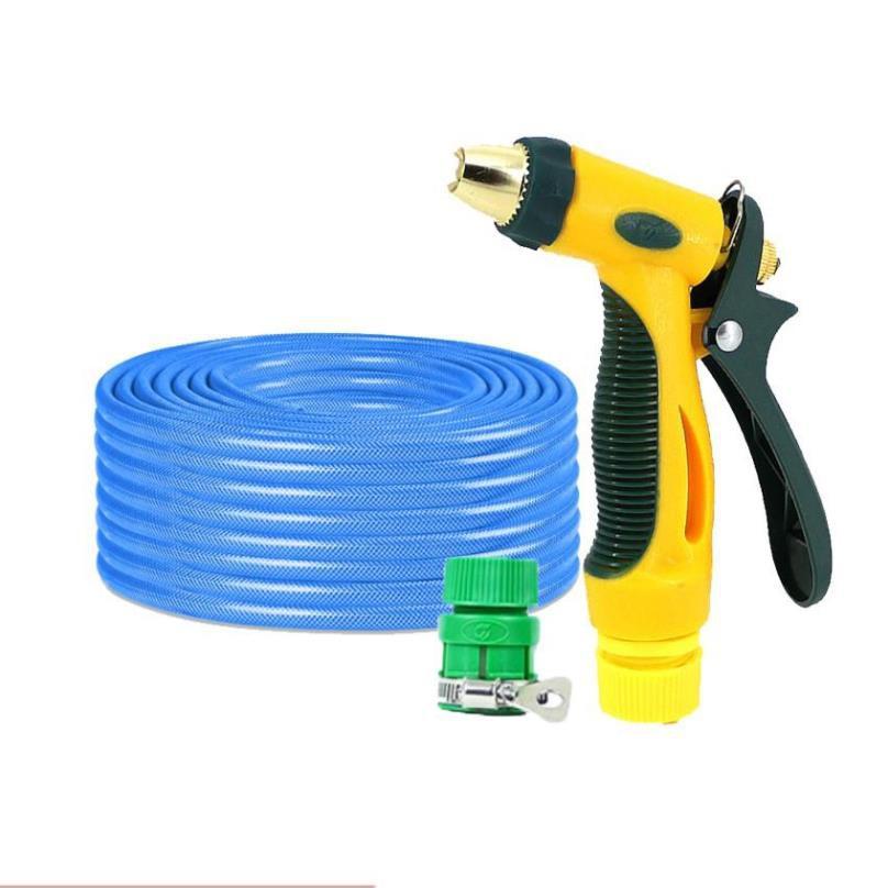 Bộ dây vòi xịt nước rửa xe,tưới cây tăng áp 3 lần 15M 206317