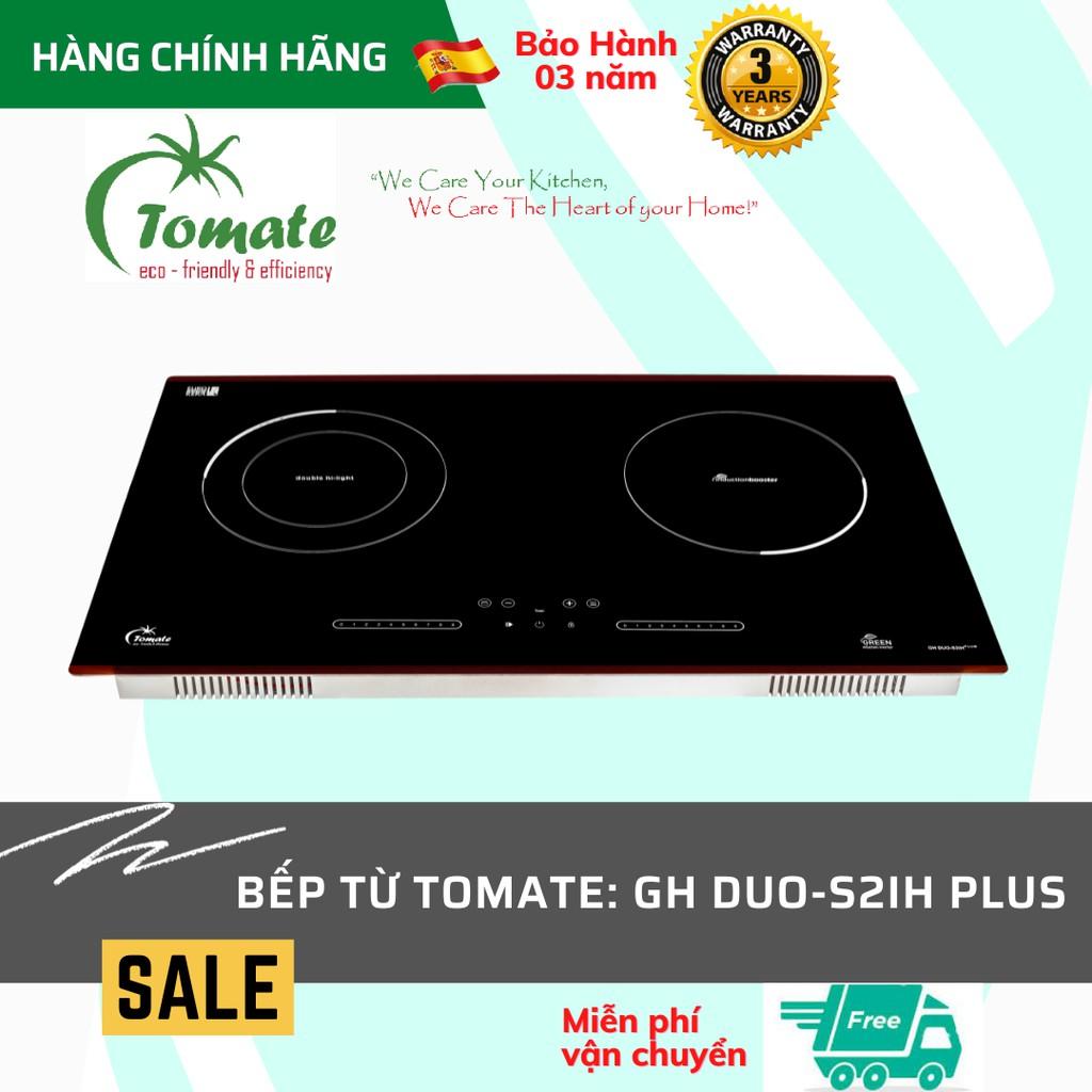 Bếp điện từ Tomate GH DUO-S2IH Plus. Tomate Tây Ban Nha. Hàng Chính Hãng