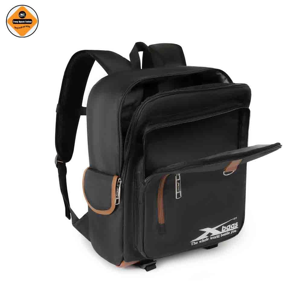 Balo học sinh đựng laptop 14 inch Xbags Yame – Balo trung học cao cấp, thời trang, sang trọng nhiều ngăn đi học, đi làm XB3101