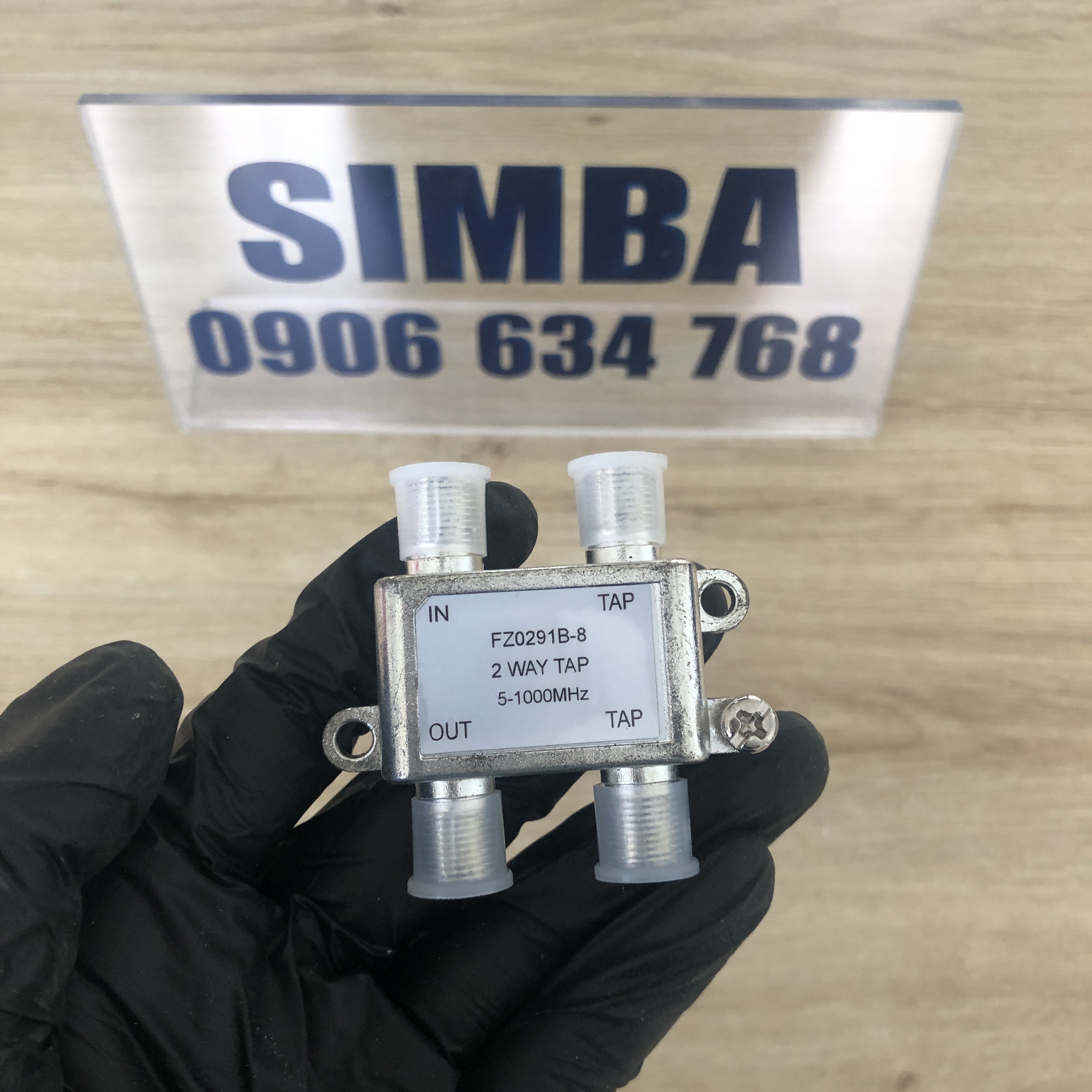 Bộ chia 2 way tap trong nhà 8dB ,SFZ0291B8