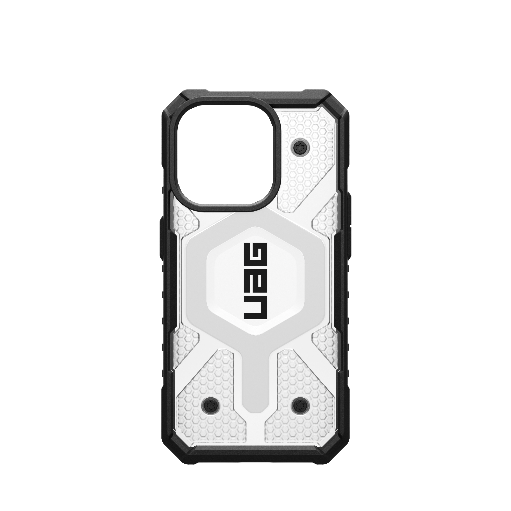 Ốp Lưng Chống Sốc UAG Pathfinder Clear Hỗ Trợ Sạc Magsafe Cho iPhone 15 Pro Hàng chính hãng