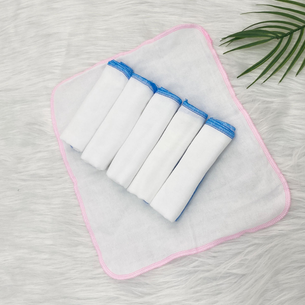 [10 chiếc] Khăn Sữa Xô Cho Bé BAFABY 3 Lớp 4 Lớp Cotton Dịu Nhẹ Nâng Niu Làn Da Nhạy Cảm Của Bé - 339