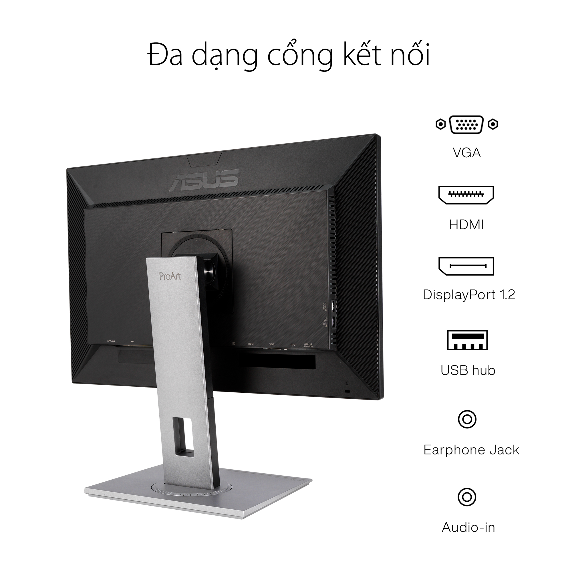 Màn Hình Chuyên Đồ Họa Asus ProArt PA248QV 24.1inch WUXGA 5ms 75Hz IPS - Hàng Chính Hãng