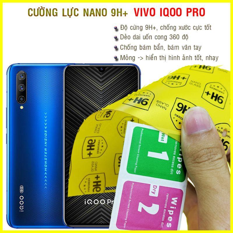 Dán cường lực dẻo nano dành cho  Vivo IQOO Pro