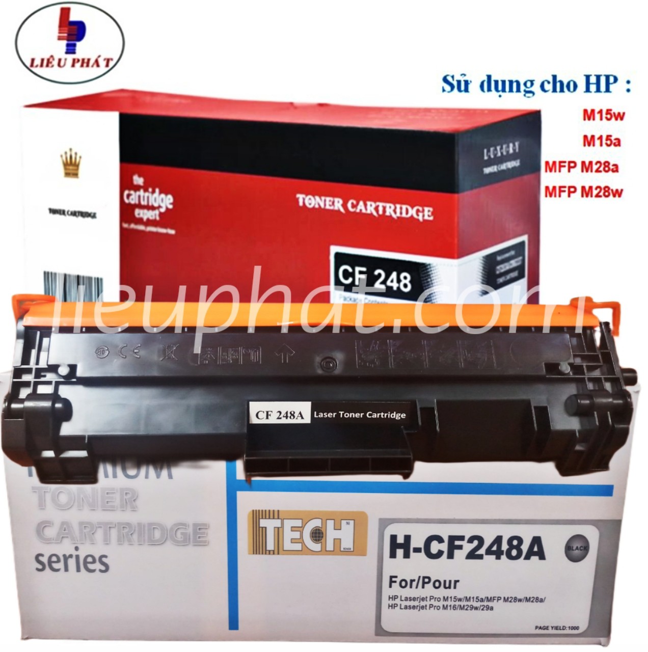 Mực in 48A cho máy in HP LaserJet Pro M28a, M28w,M16a, M15a