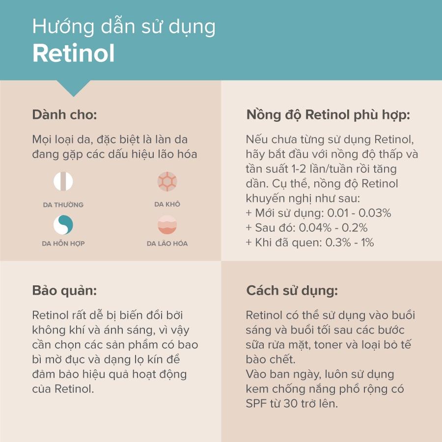 Tinh Chất Chống Lão Hóa Paula's Choice Chứa 0.3% Retinol + 2% Bakuchiol Treatment  (Mã 8015)