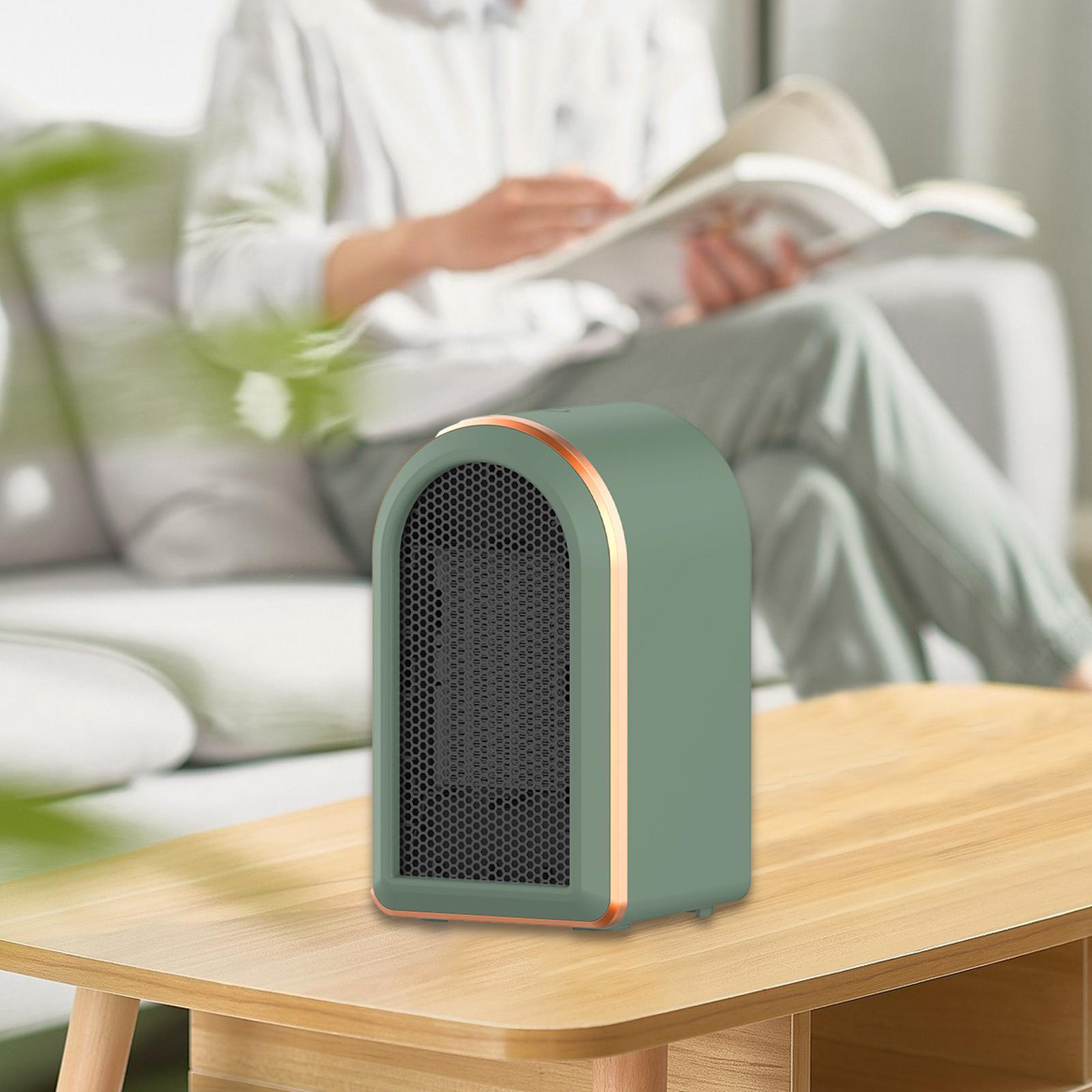 Small Space Heater, Portable Heating Fan, Fast Heating, Fireplace Space Heater Electric Heater for Home Winter Room Desk