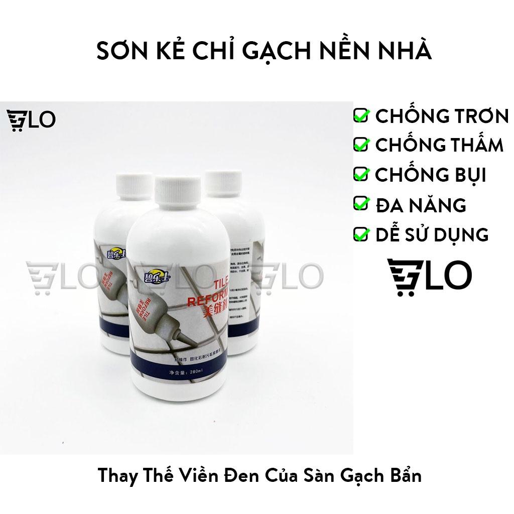 Sơn Kẻ Chỉ Gạch Nền Nhà, Keo Chà Ron Sứ Đa Năng Công Nghệ Hàn Quốc Tile Reform 280ml