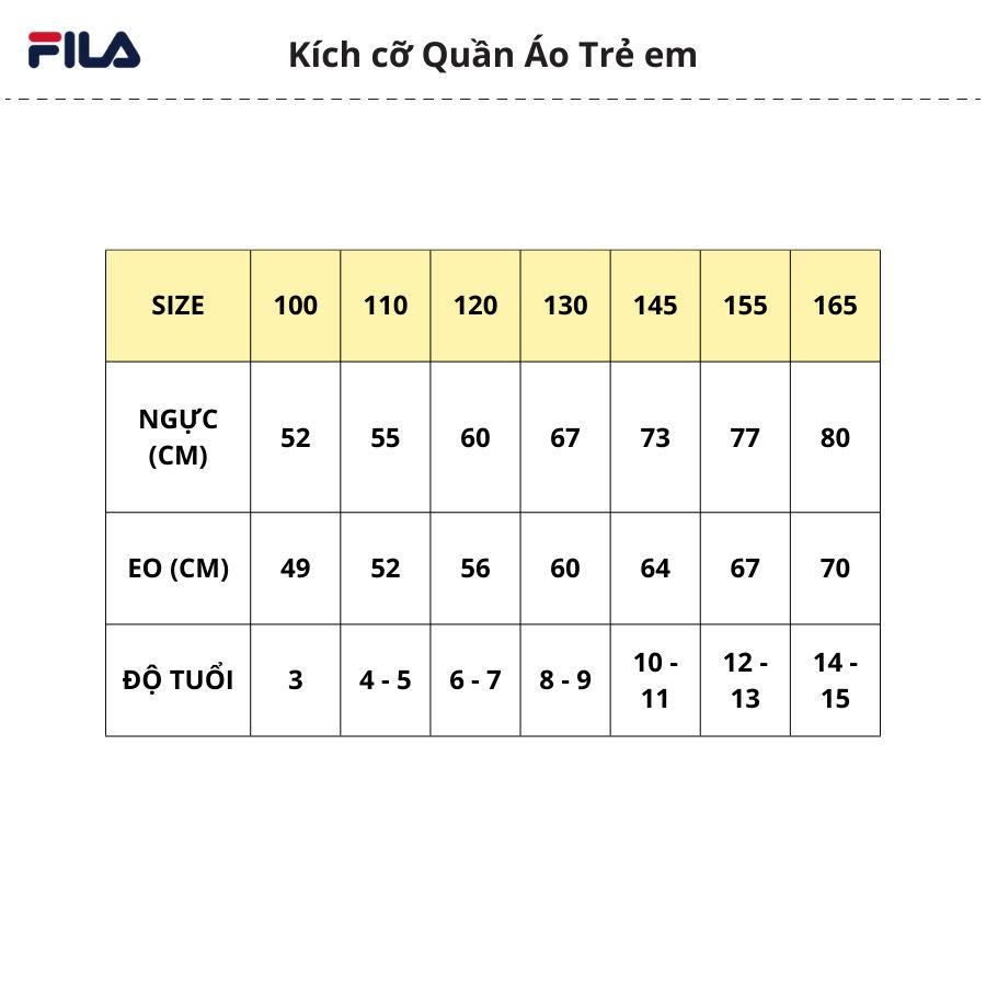 Áo thun tay ngắn thời trang trẻ em Fila Marine Fila Sea Together - FK2RSF2301X-MIT