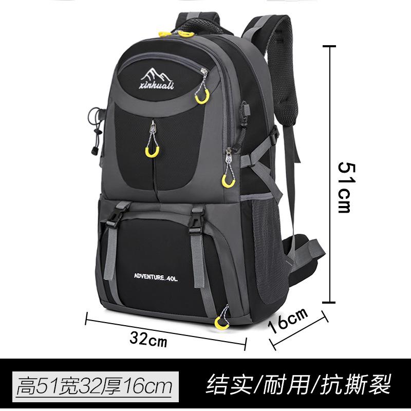Phong cách mới nhất túi du lịch sức chứa lớn túi leo núi ngoài trời dành cho nam ba lô bán thời gian túi hành lý túi du lịch nữ túi đeo vai quá khổ