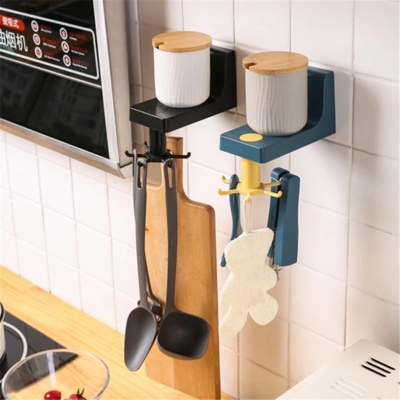 Giá Đỡ Gắn Tường Xoay 360 Độ Tiện Dụng Cho Nhà Bếp / Phòng Tắm
