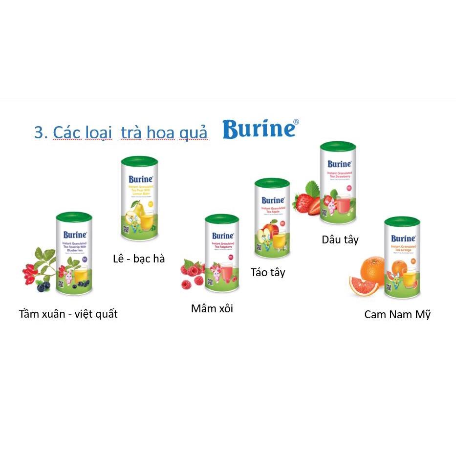 Trà cốm hoa quả HiPP Burine bổ sung Vitamin C, dành cho bé ăn dặm từ 4 tháng tuổi