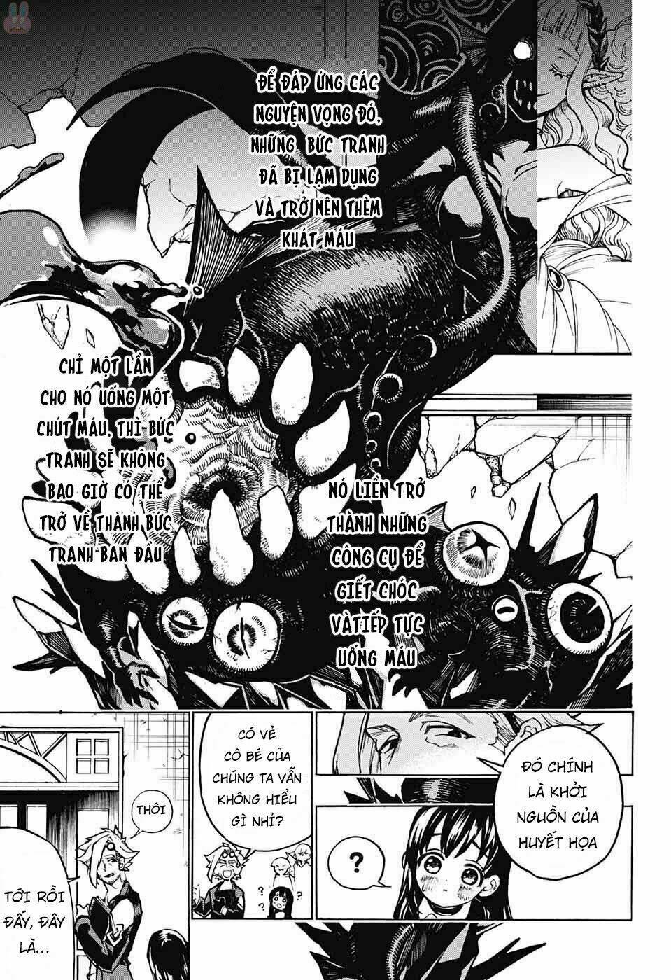 những bức họa quái dị của phù thủy chapter 4 13