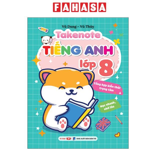 Sách - Takenote - Tiếng Anh Lớp 8