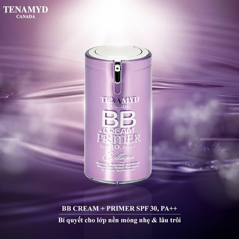 Kem nền trang điểm BB CREAM + PRIMER  - Tenamyd - 40gr