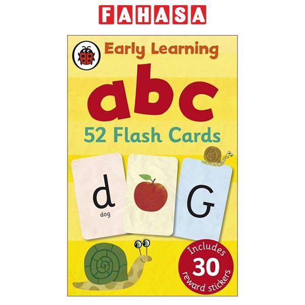 Sách ngoại văn: ABC 52 Flash Cards - Early Learning