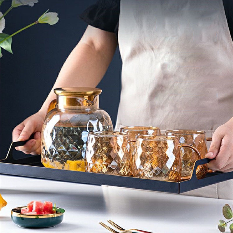 Ly thủy tinh vân 320ml sang trọng