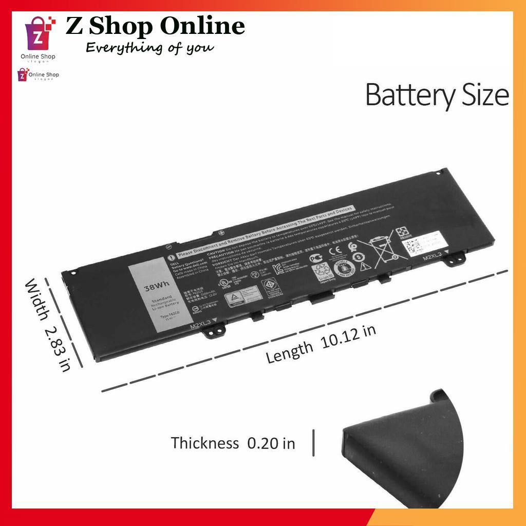 Pin (Origigal) 38Wh Dùng Cho Dell Vostro 13 5370 39DY5 F62G0 Battery