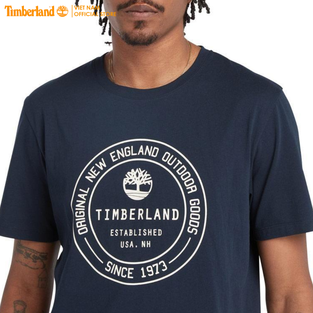 Timberland Áo Thun Nam Short Sleeves Brand Carrier Tee Regular TB0A2FJF