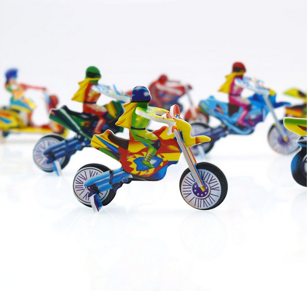 Mô hình mô tô 3D lắp ghép độc đáo - Đồ trang trí, quà tặng cho bé - Giao mẫu ngẫu nhiên