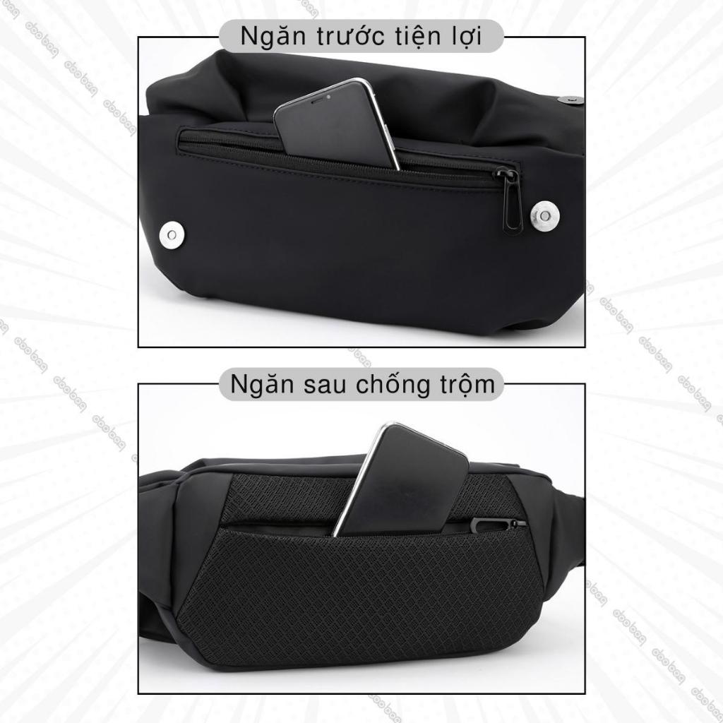 Túi bao tử đeo chéo thiết kế nhỏ gọn Doo Bag túi nam thời trang vải nhẹ thoáng khí đựng đồ tiện lợi