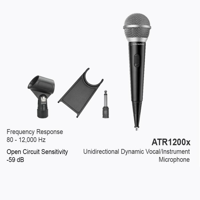 MIC Thu âm AUDIO TECHNICA ATR1200X - Hàng chính hãng