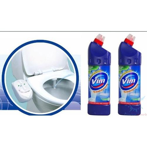Nước Tẩy Nhà Tắm &amp; Rửa Bồn Cầu Vim Diệt Vi Khuẩn - Hàng Cty Unilever
