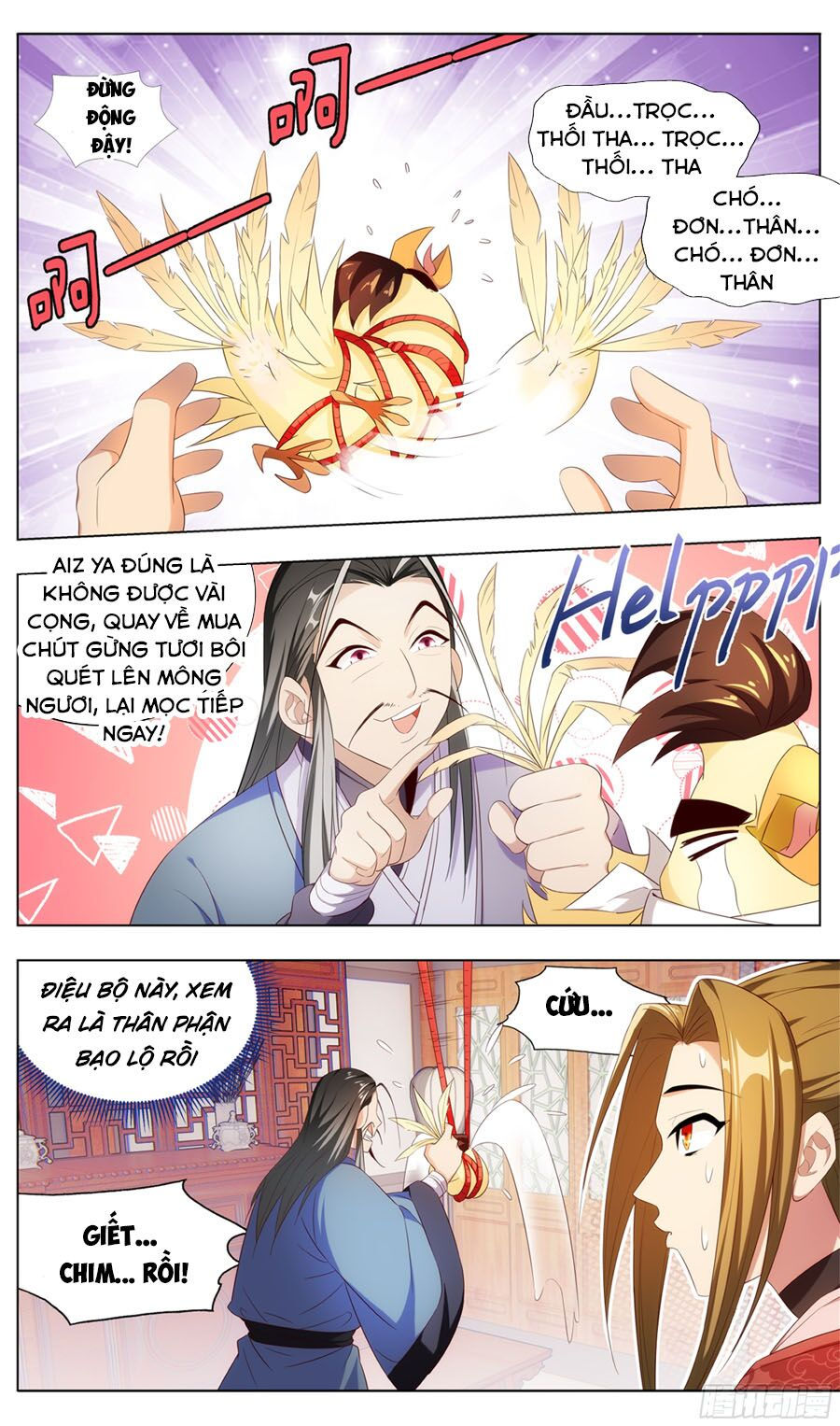 hệ thống ép ta làm nhân vật phản diện chapter 4 5