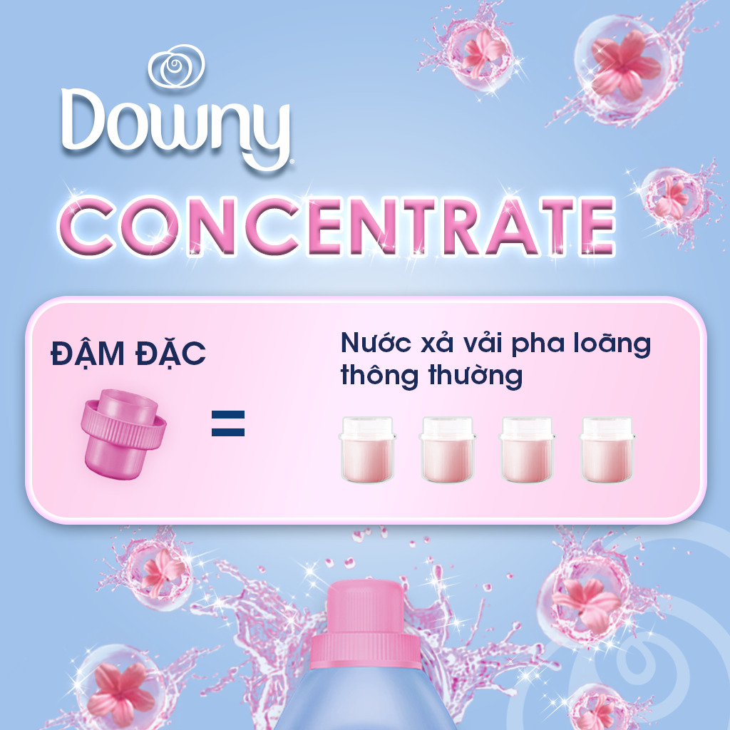 Nước Xả Vải Downy Hương Nắng Mai Dạng Túi (2.3 Lít)