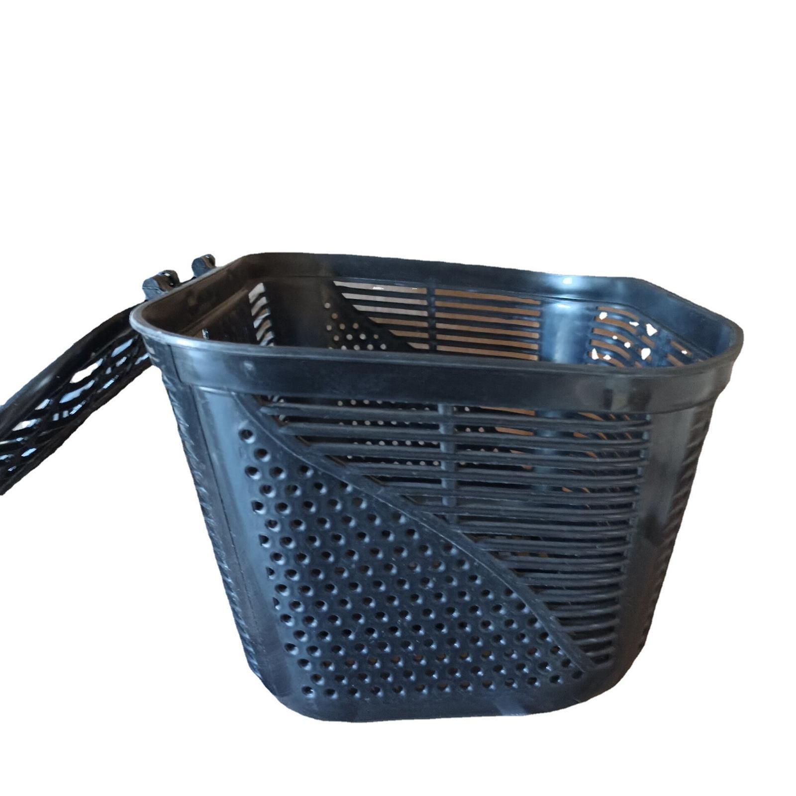 Bike Basket Removable Durable Bike Storage Baskets Bike Accessories with Lid