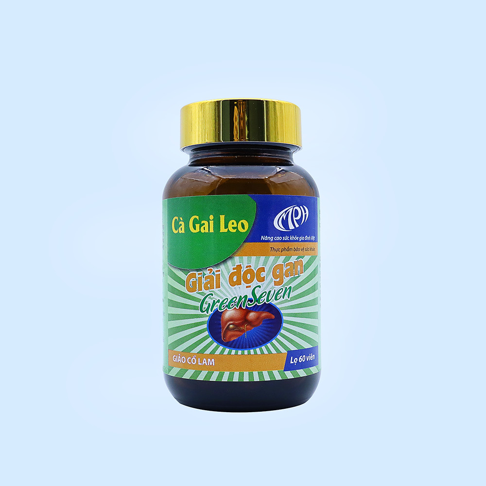 Combo 2 Hộp Giải Độc Gan Cà Gai Leo GreenSeven - Hỗ Trợ Thải Độc Gan, Phục Hồi Chức Năng Gan, Hạ Men Gan, Gan Nhiễm Mỡ, Viêm Gan