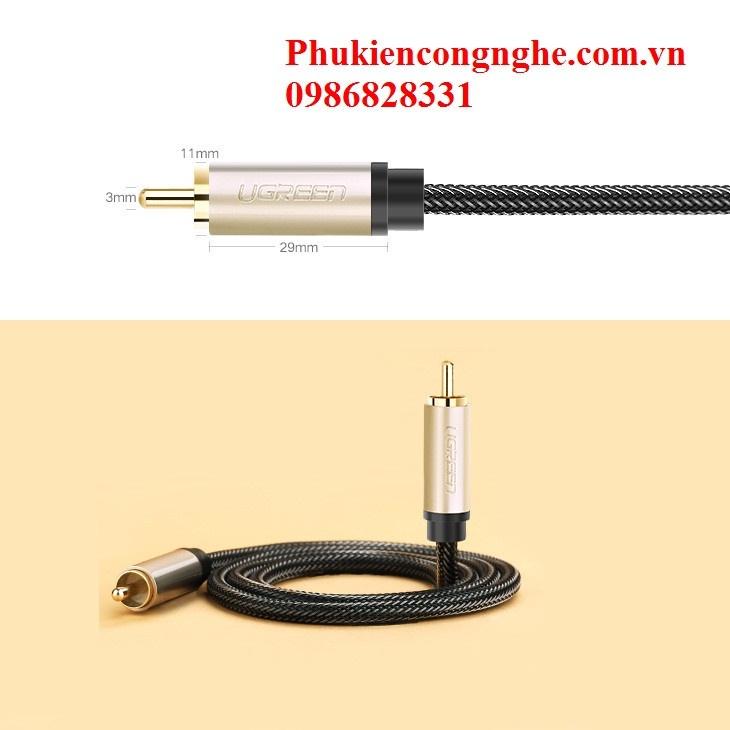 Cáp Coaxial Digital Audio Video 2m Ugren 20738