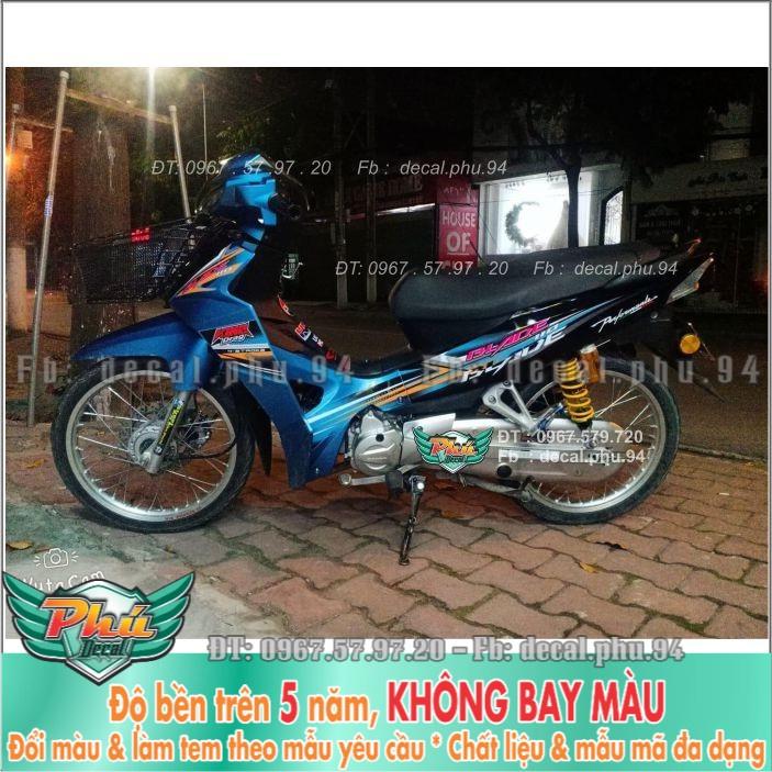 Tem rời Blade Xanh đen